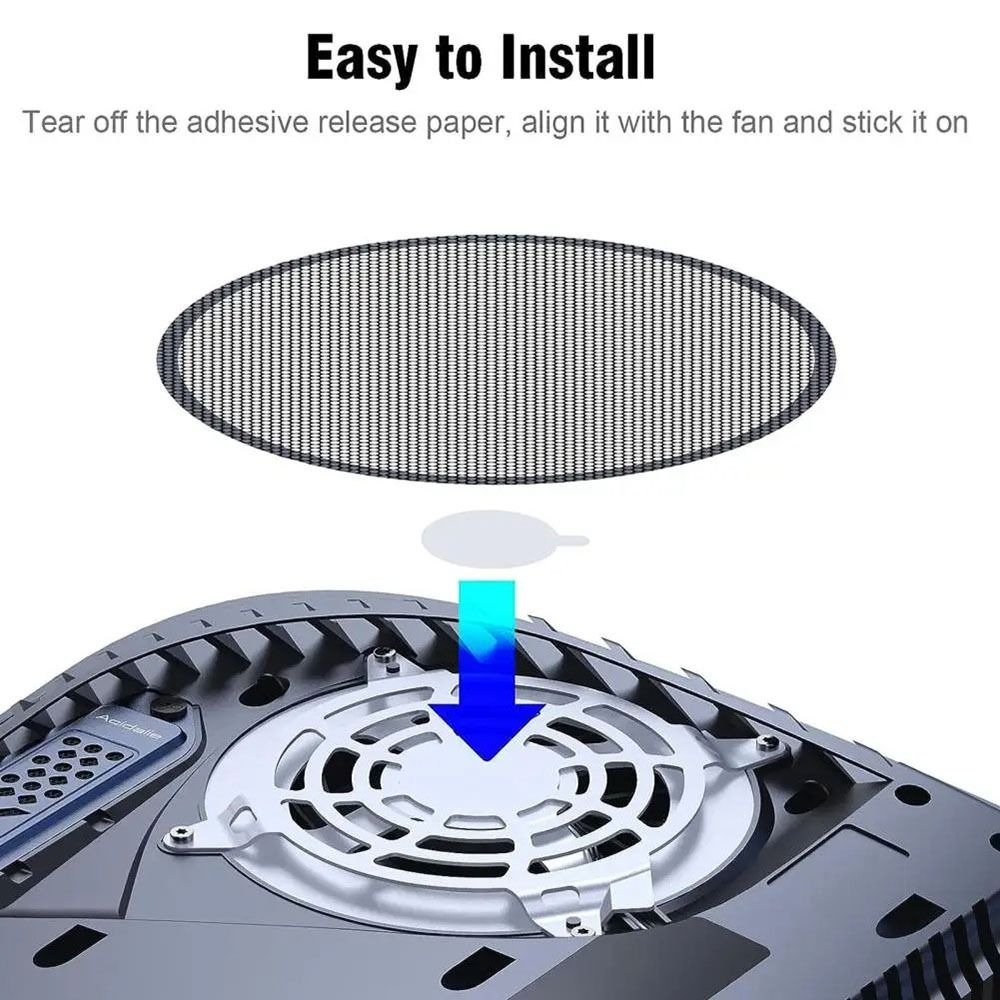 Gaming Console Design - 2/4Pcs Breathable Dust Filter Net Easy