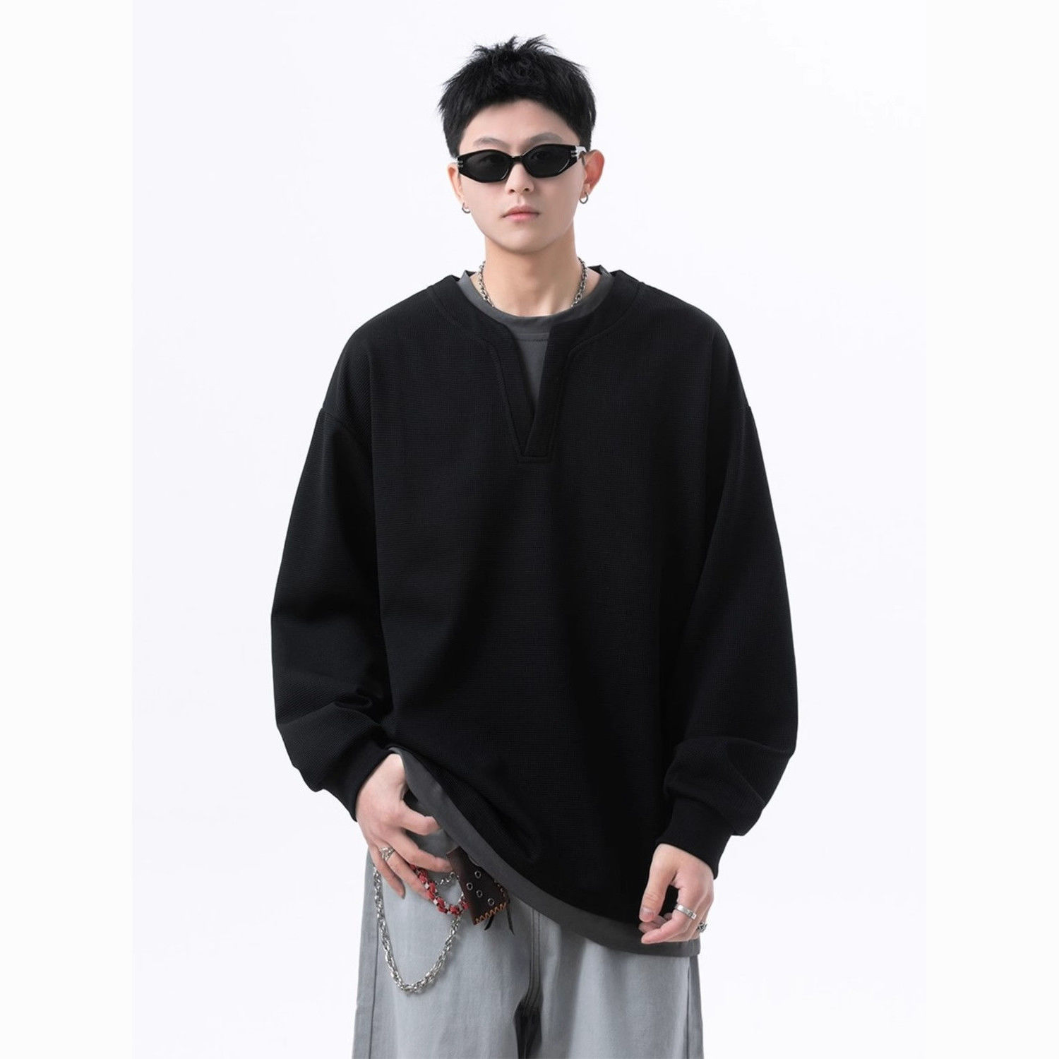 Mens No Hat Hoodies Reflective - Gaming Console Letters ulasan dan harga