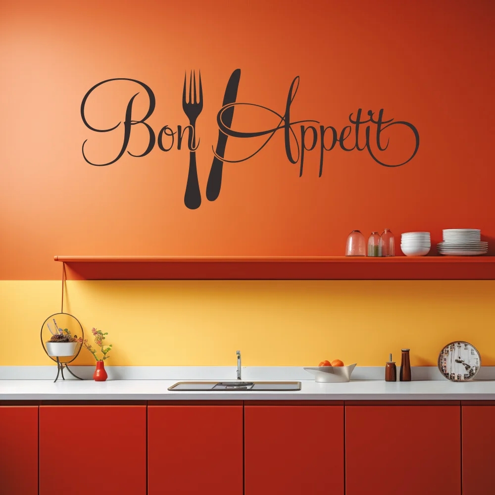 1 pc Bon Appétit with Fork and - Gaming Console Wallpaper ulasan dan harga