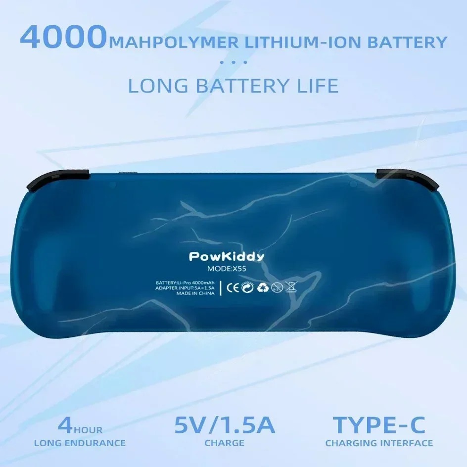 POWKIDDY X55 Handheld Game Con - Gaming Console Sale ulasan dan harga