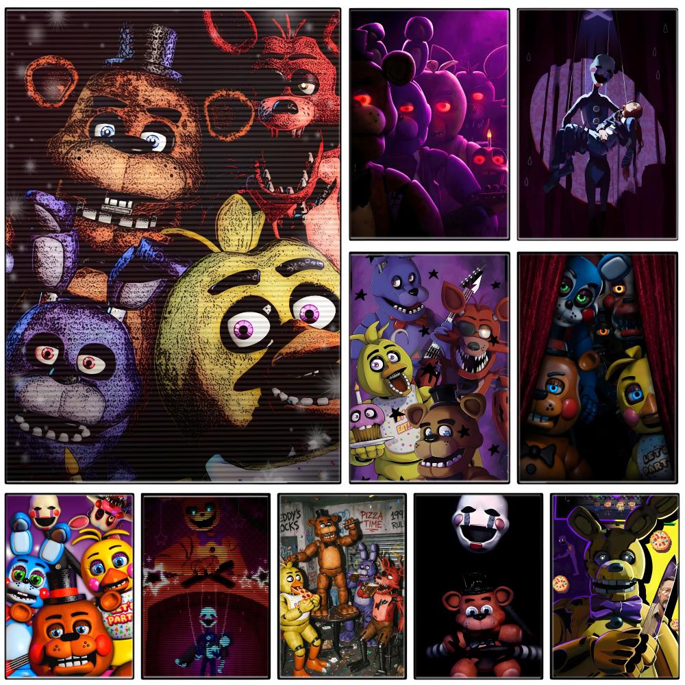 Dark Animatronic Horror Gaming - Gaming Console Wallpaper ulasan dan harga