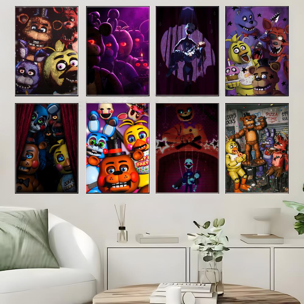 Dark Animatronic Horror Gaming - Gaming Console Wallpaper ulasan dan harga