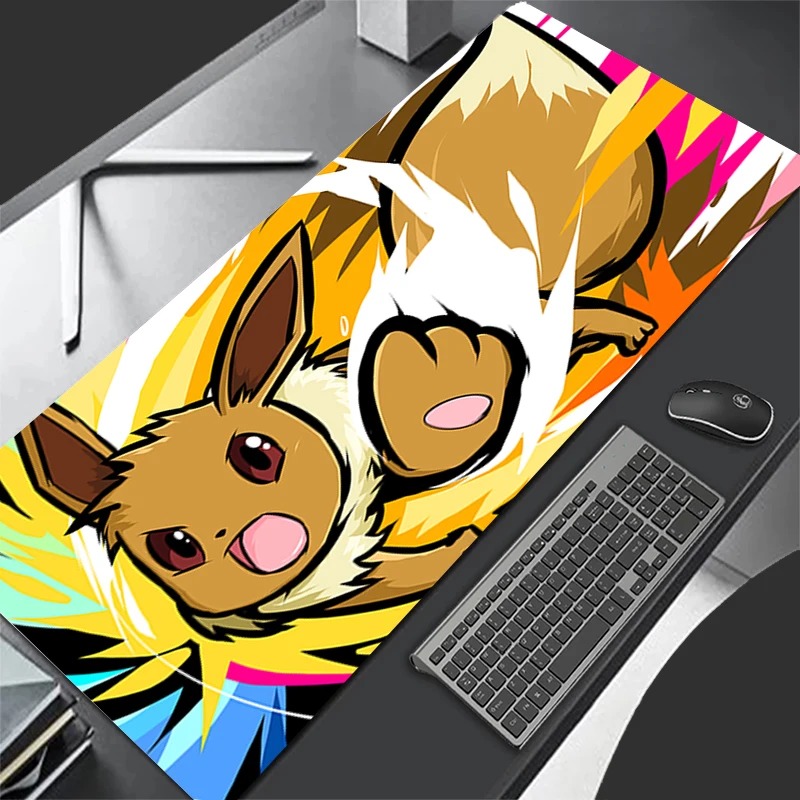 P-Pokemon Eevee Anime Gaming M - Gaming Console Portable Pc ulasan dan harga