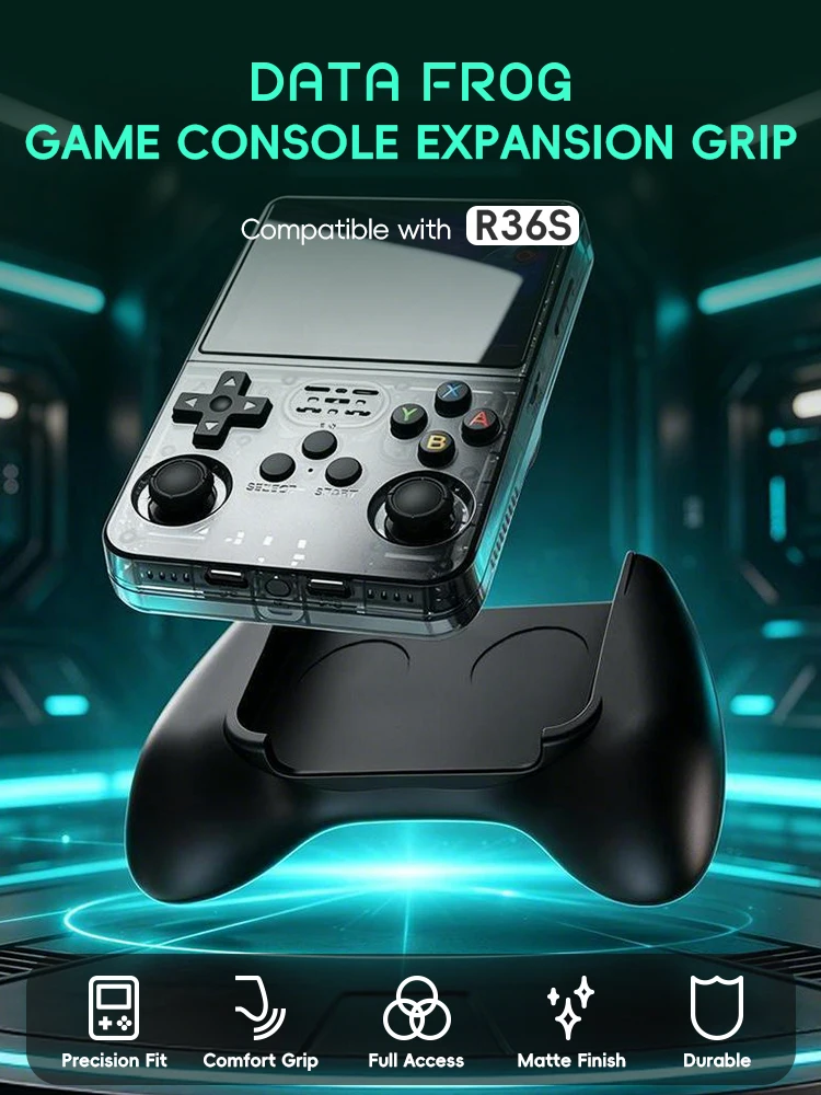 Data Frog R36S Game Grip Ergon - Gaming Console Retro Handheld ulasan dan harga