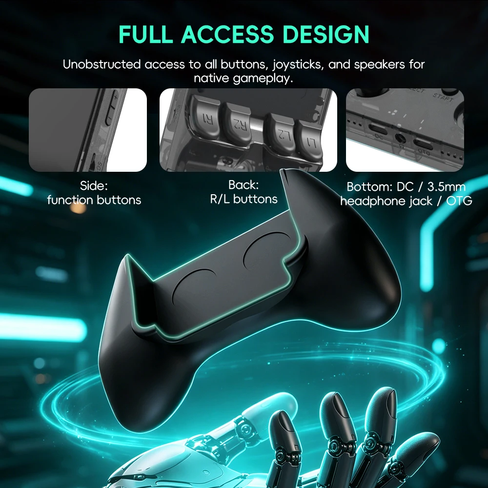 Data Frog R36S Game Grip Ergon - Gaming Console Retro Handheld ulasan dan harga