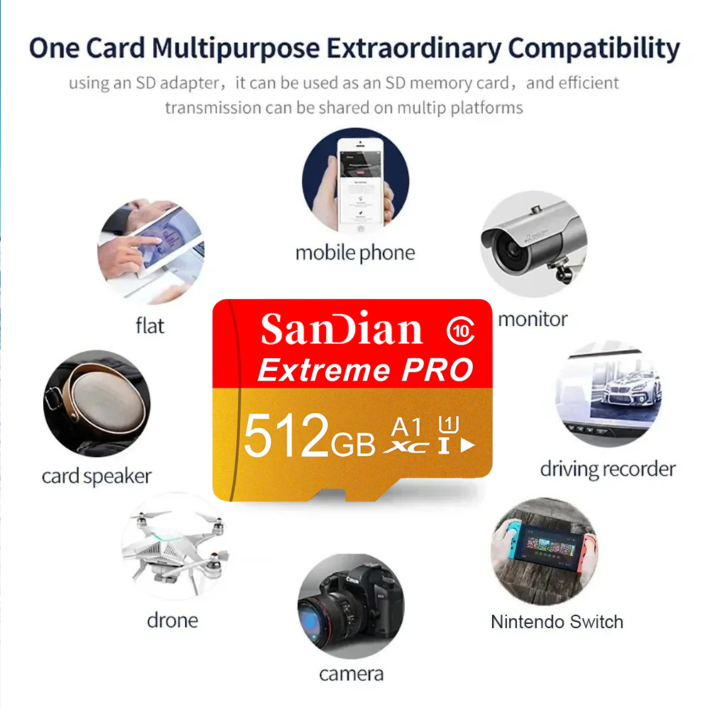 512GB 128GB 32GB SD Cards TF C - Gaming Console Vr Headset ulasan dan harga