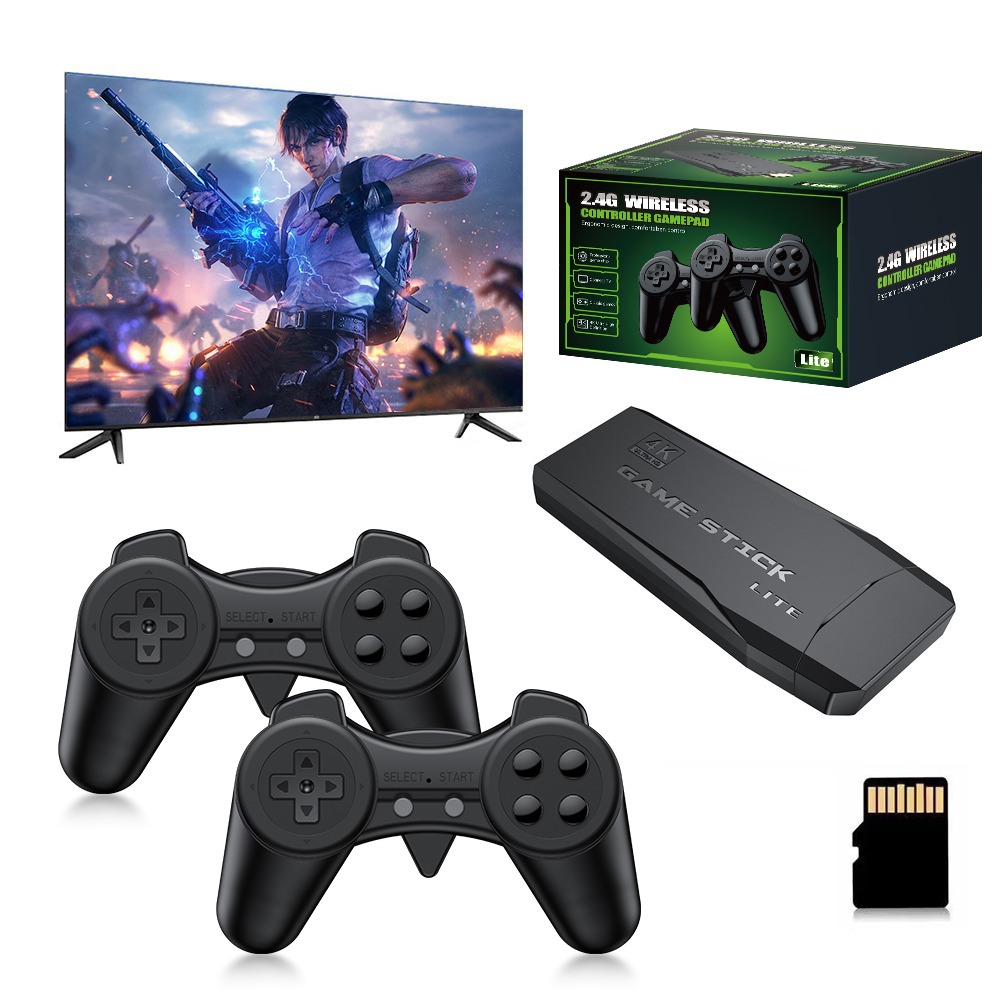 Portable 4K Retro Game Stick C - Gaming Console Sale ulasan dan harga