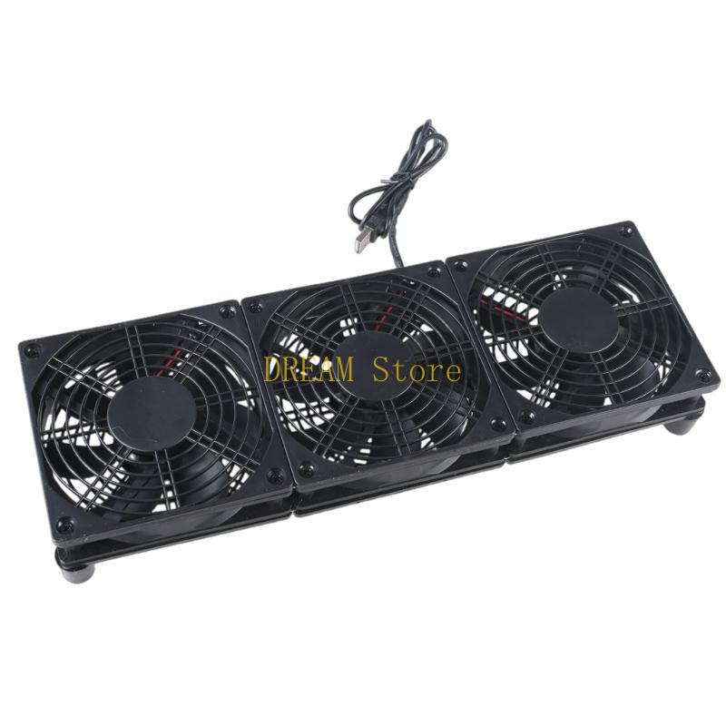 Three 120mm Oil Bearing USB Fa - Gaming Console Sale ulasan dan harga