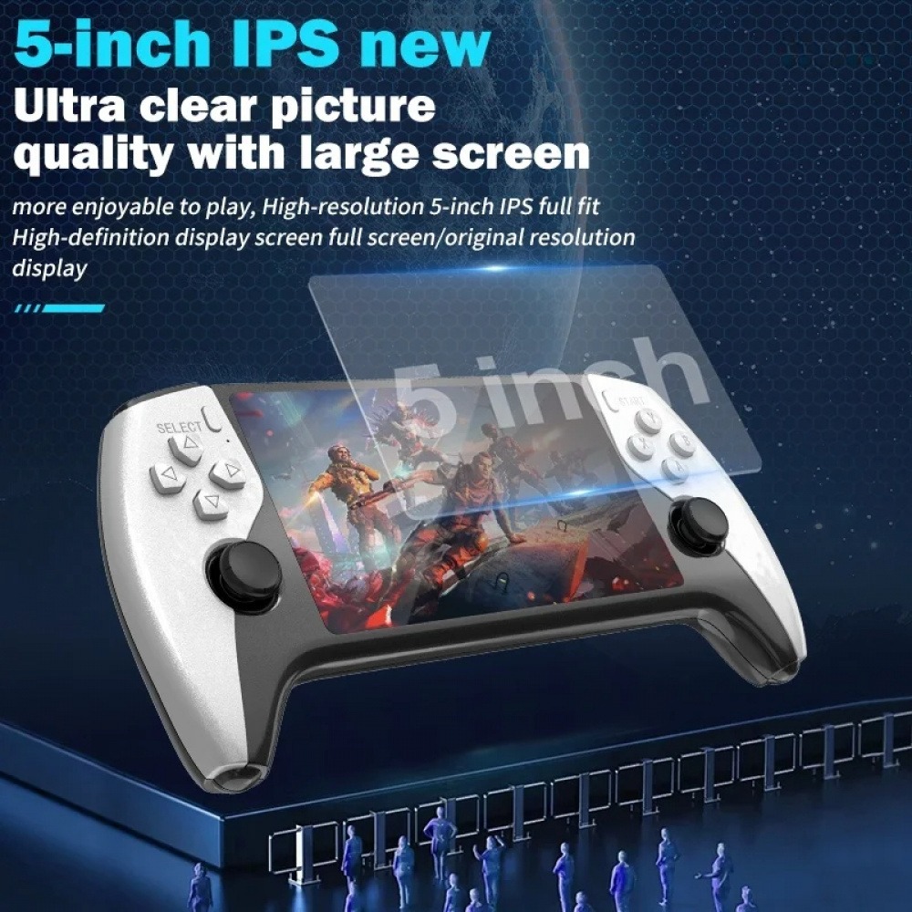 SF3500 5-inch Large Screen Dua - Q21 Gaming Console ulasan dan harga