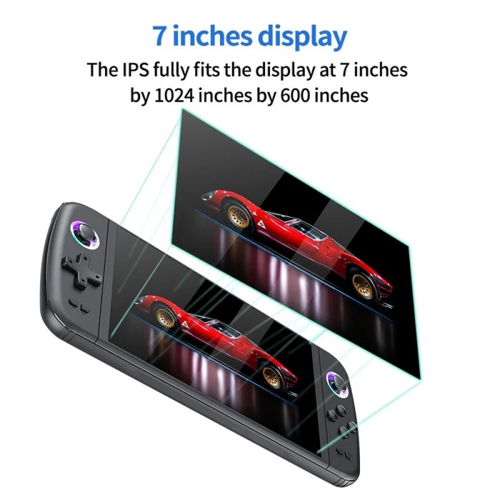 M27 7 Inch IPS Screen  Handhel - Q21 Gaming Console ulasan dan harga
