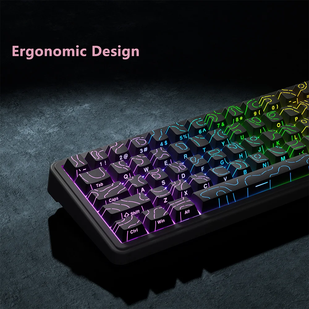 New Topographic Keycaps 4.0 Ve - Gaming Console Letters ulasan dan harga