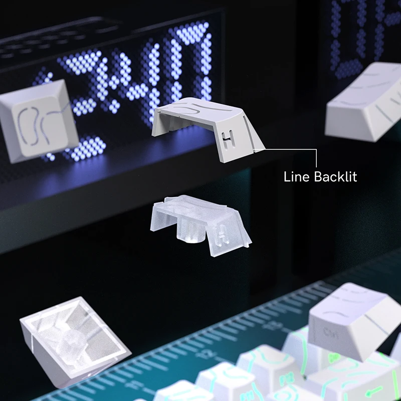 New Topographic Keycaps 4.0 Ve - Gaming Console Letters ulasan dan harga