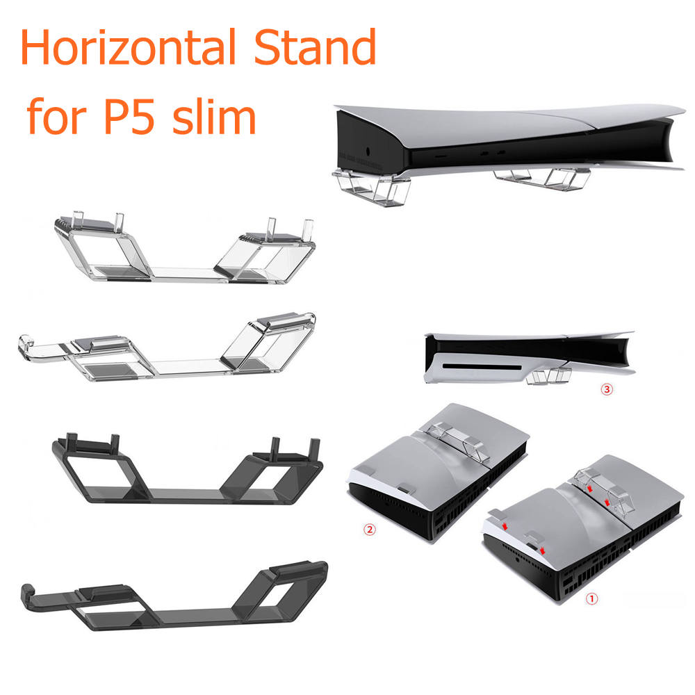 Horizontal Stand for PS5 Slim  - Gaming Console Design ulasan dan harga