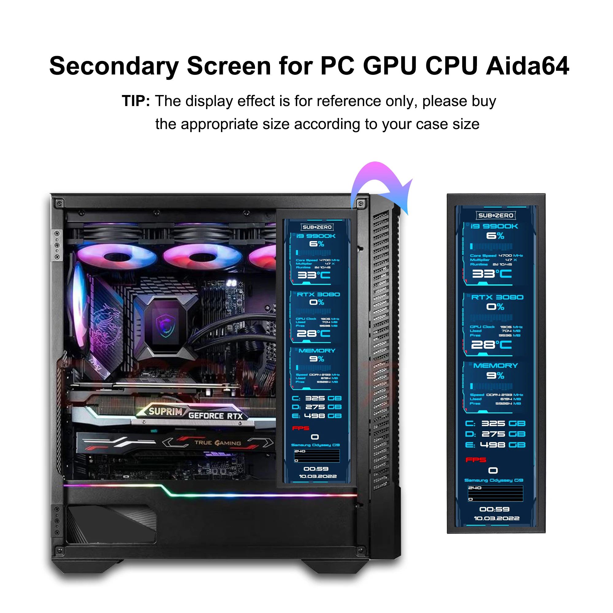 Wisecoco 8.8 Inch FHD Computer - Gaming Console Wallpaper ulasan dan harga